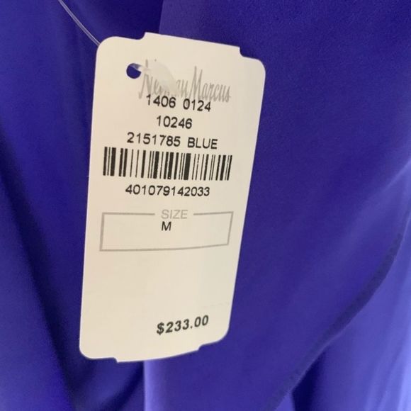 Amanda Uprichard Silk Cold Shoulder  Ruffle Dress - Picture 7 of 7